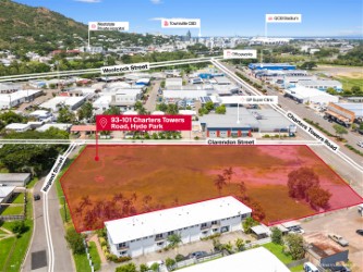 Large-scale development site on Townsville’s Charters Towers Road up for sale