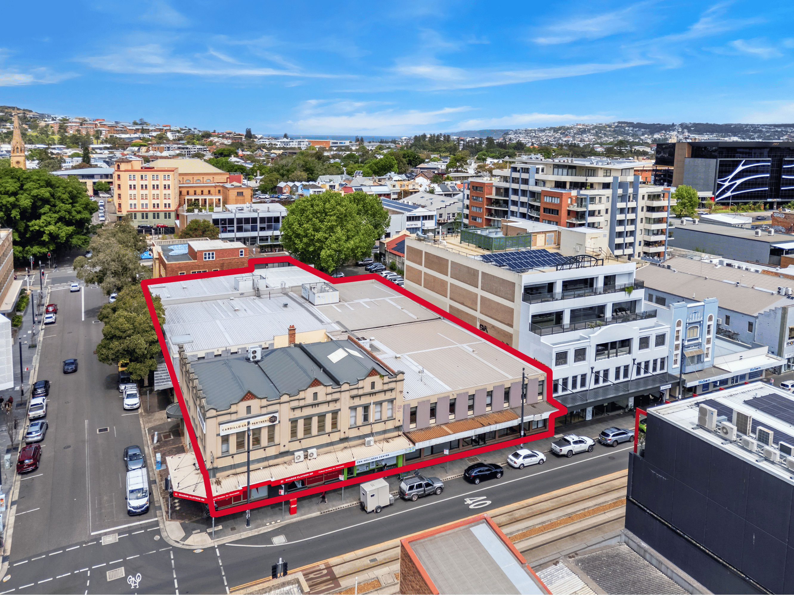 Landmark Newcastle CBD development opportunity opposite  NUspace campus up for sale