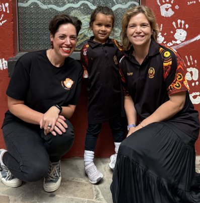 Image of Walking alongside Caitali as a Redfern Jarjum College Gamarada