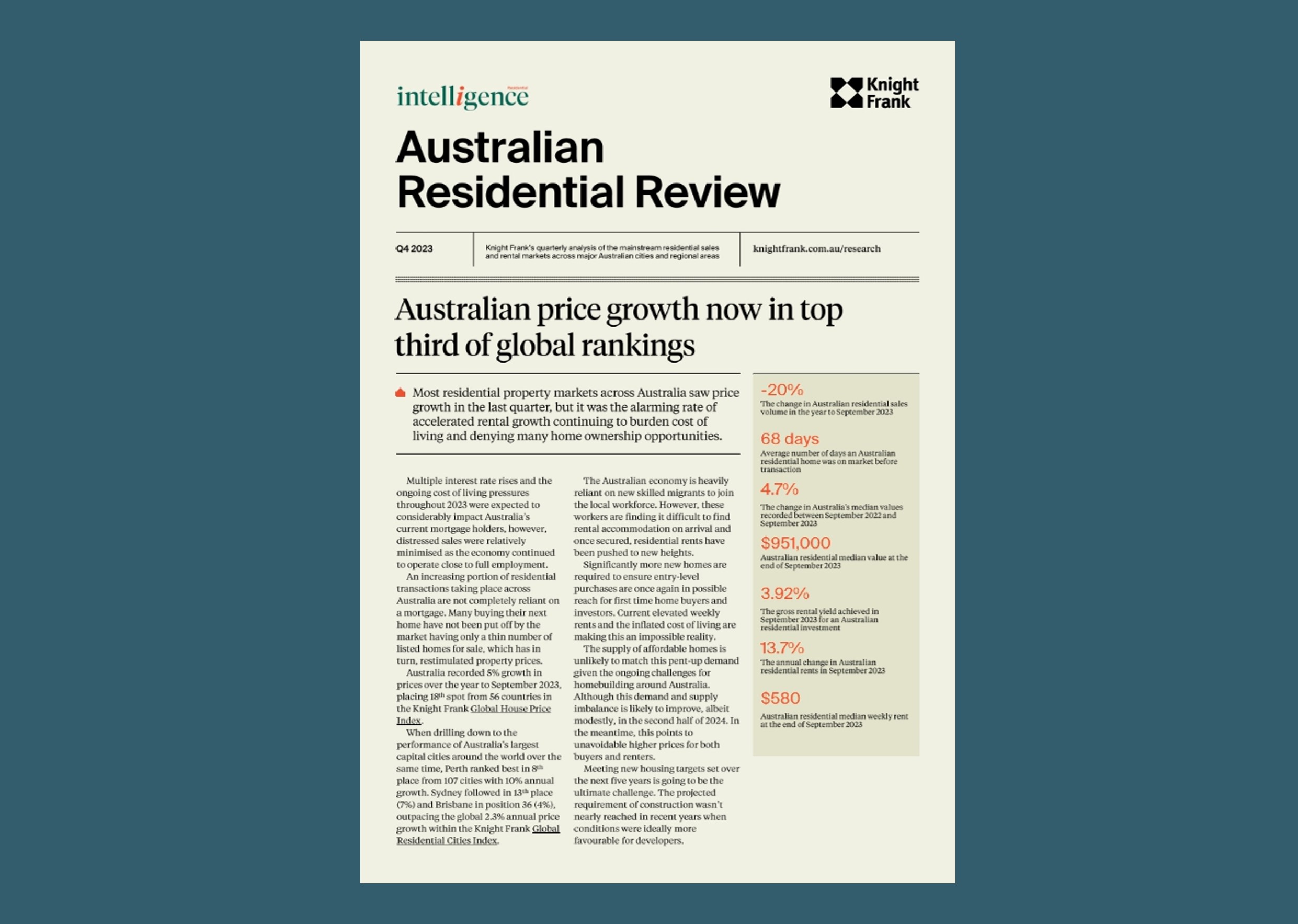Image of Australian Residential Review