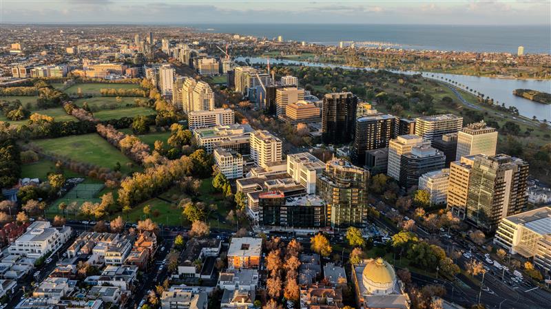 Image of The residentialisation of St Kilda Road