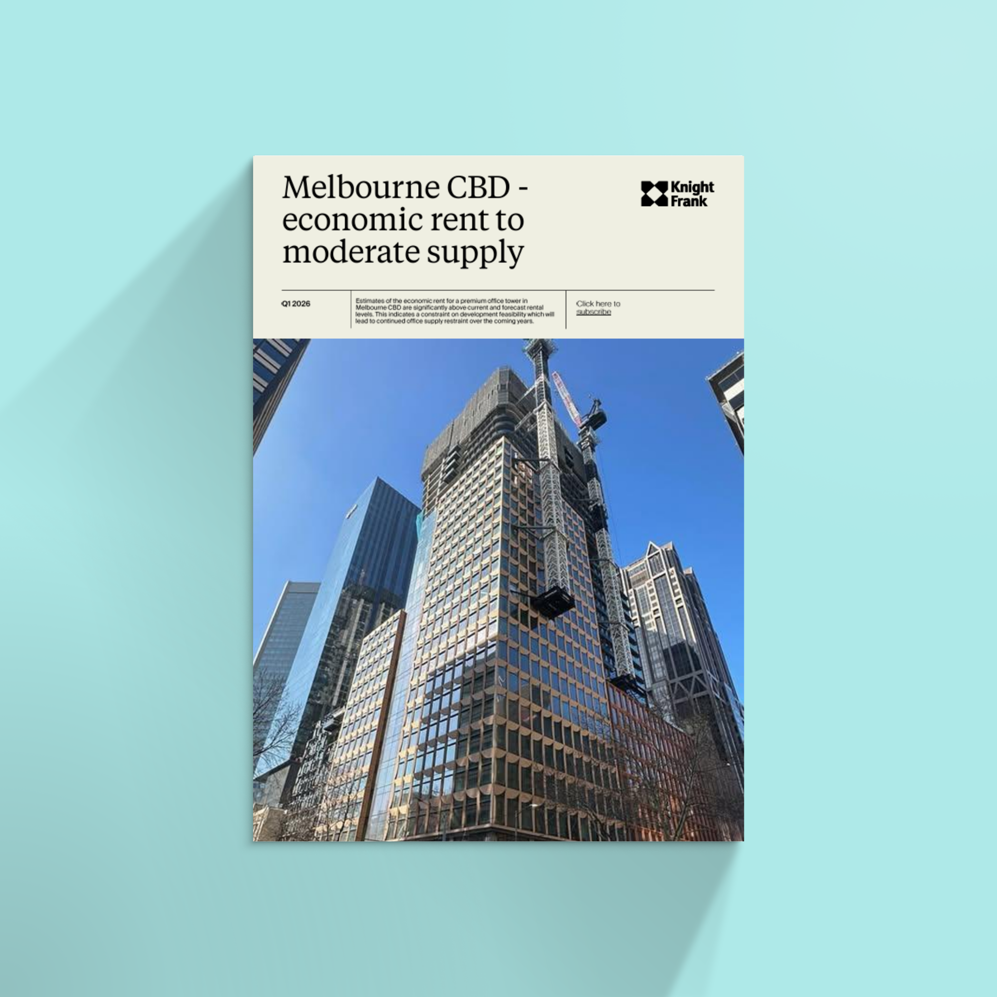 Melbourne Economic Rent Report